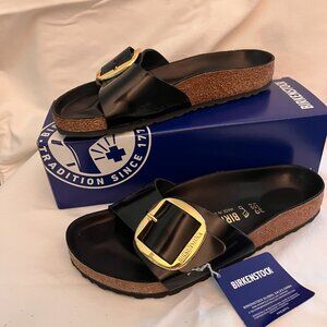 Birkenstock, Madrid Big Buckle High Shine 39 regular